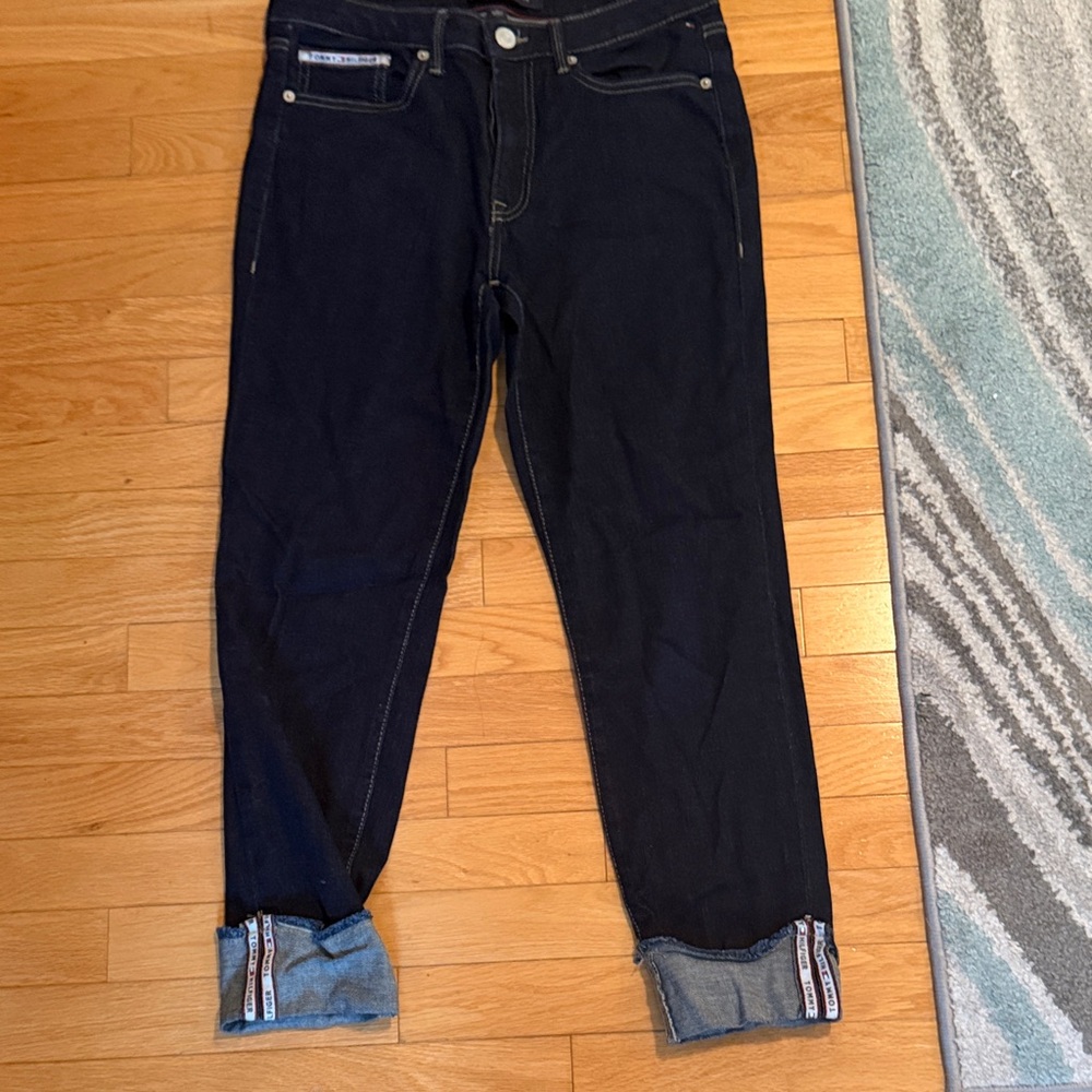 Tommy Hilfiger Men's Black Skinny Jeans